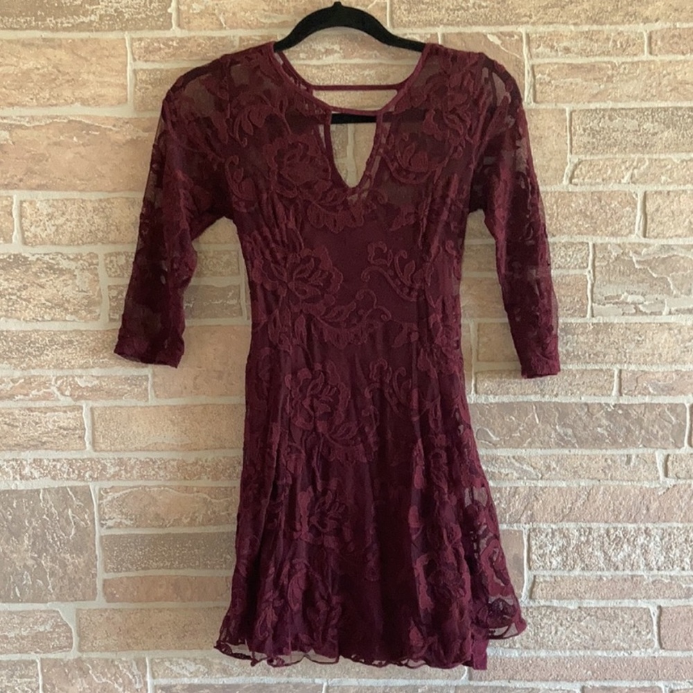 Hollister Flowy Lace Dress